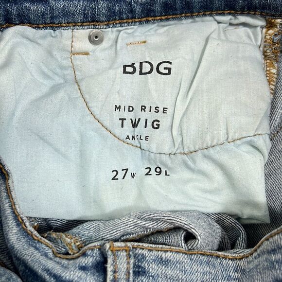 BDG Distressed Panted Pocket Skinny Jeans - Picture 8 of 13